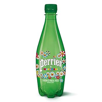 村上隆 x perrier ペリエ　ボトル　オブジェ 村上隆 x perrier ペリエ ボトル オブジェ 村上隆が「ペリエ」と